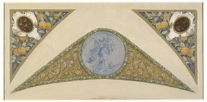 Skizze für die Festtreppe im Pariser Rathaus: Löwe, zwischen 1888 und 1898 von Luc Oliver Merson