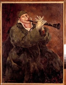 Grock spielt die Trompete von Luc Albert Moreau