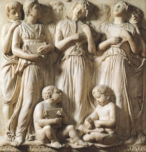 Detail aus der Cantoria (Chorgalerie) im Dom von Santa Maria del Fiore, Florenz