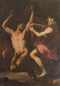 Apollo und Marsia, ca. 1678