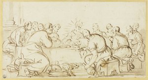 Das letzte Abendmahl von Luca Giordano