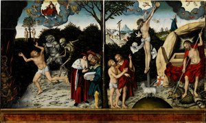 Allegorie von Gesetz und Gnade, nach 1529