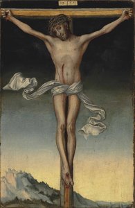 Christus am Kreuz von Lucas Cranach the Elder