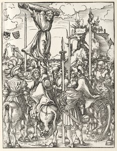 Martyrium des heiligen Philippus von Lucas Cranach the Elder