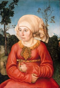 Porträt der Frau eines Juristen von Lucas Cranach the Elder