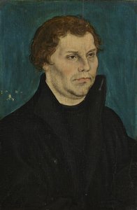 Porträts von Martin Luther und Katharina von Bora von Lucas Cranach the Elder