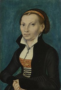 Porträts von Martin Luther und Katharina von Bora von Lucas Cranach the Elder