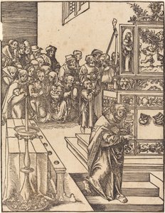 Heiliger Johannes der Evangelist von Lucas Cranach the Elder
