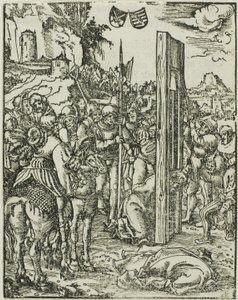 Heiliger Matthias, aus Das Martyrium der Apostel von Lucas Cranach the Elder