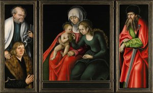 Das Feilitzsch-Altarbild von Lucas Cranach the Elder