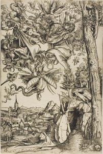 Die Versuchung des heiligen Antonius von Lucas Cranach the Elder