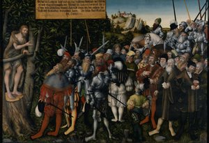 Die Predigt Johannes des Täufers