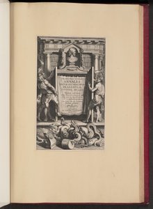 Titelseite für Franciscus van Haer, Annales Ducum seu Principum Brabantiae, III von Lucas Emil Vorsterman after Sir Peter Paul Rubens