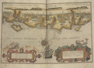 Die Südküste Englands von Lucas Janszoon Waghenaer