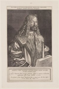 Porträt von Albrecht Dürer von Lucas Kilian