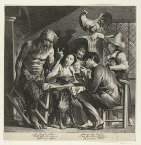 Satyr und der Bauer