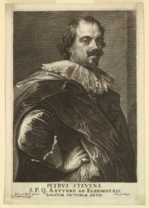 Porträt von Peter Stevens, aus den Icones Principum Virorum
