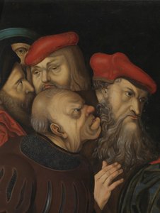 Christus und die Ehebrecherin (Detail)