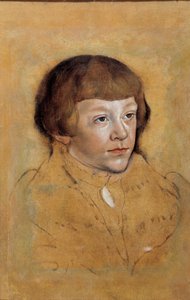 Porträt eines Prinzen von Sachsen. Zeichnung von Lucas Cranach dem Älteren (1472-1553) von Lucas the Elder Cranach