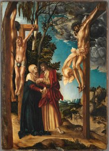 Die Kreuzigung, von Cranach, Lucas, der Ältere (1472-1553) von Lucas the Elder Cranach