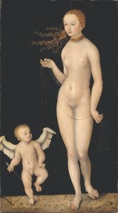 Venus und Amor von Lucas the Elder Cranach