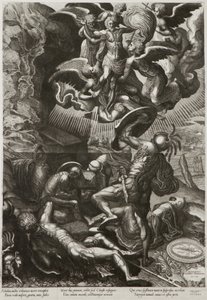 Die Auferstehung Christi, 1557 von Lucas van Doetechum