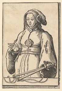 Agrippina-Sibylle, aus der Serie der Sibyllen, ca. 1530