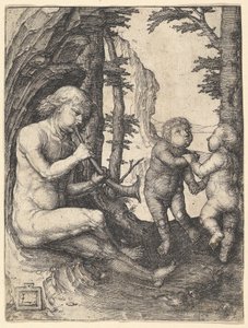 Junge mit einer Trompete, ca. 1507 von Lucas van Leyden