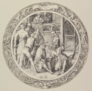 Christus mit Dornen gekrönt, aus der Circular Passion, 1509