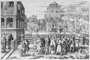 Das große Ecce Homo von Lucas van Leyden