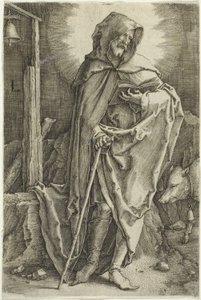 Heiliger Antonius von Lucas van Leyden