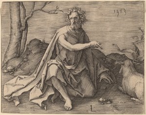 Johannes der Täufer in der Wüste