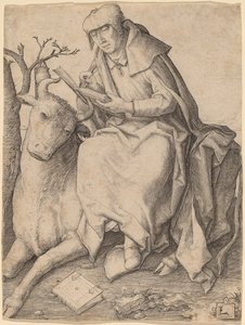 Sankt Lukas von Lucas van Leyden