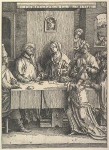 Salome mit dem Haupt Johannes des Täufers von Lucas van Leyden