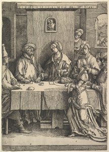 Salome mit dem Kopf Johannes des Täufers von Lucas van Leyden
