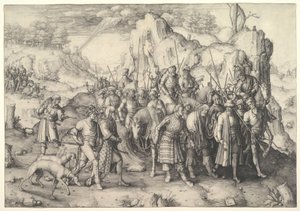 Die Bekehrung des Heiligen Paulus von Lucas van Leyden