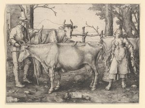 Die Milchmagd von Lucas van Leyden