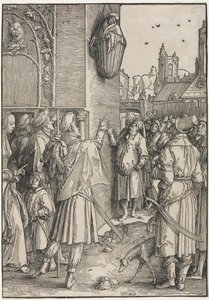 Die Macht der Frauen: Der Dichter Virgil in einem Korb aufgehängt