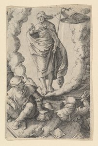 Die Auferstehung, 1521 von Lucas van Leyden