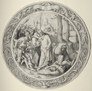 Die Runde Passion: Der Verrat an Christus von Lucas van Leyden