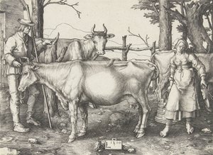 Die Milchmagd von Lucas van Leyden