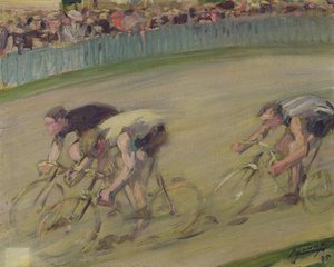 Das Radrennen von Lucien Hector Jonas