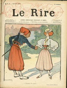 Titelblatt von "Le Rire" von Lucien Metivet
