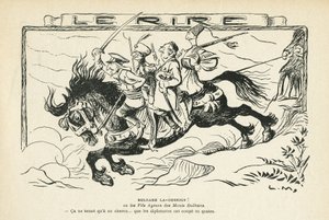 Illustration in Le Rire von Lucien Metivet