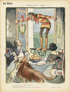 Illustration in Le Rire von Lucien Metivet