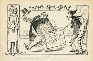 Illustration in Le Rire, 02/03/12 - Der Amator (Gravur) von Lucien Metivet