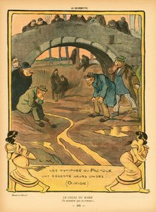 La Baionnette, Satirisch in Farben von Lucien Metivet