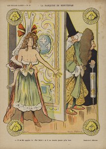 Die Marquise De Montespan, Illustration für Le Rire