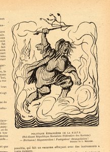 Le Rire rouge, Satire in Schwarz-Weiß