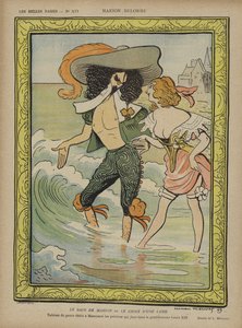 Marion Delorme, Illustration für Le Rire